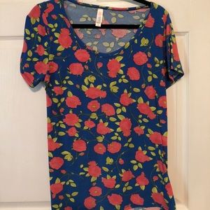 Medium Floral LuLaRoe Classic T